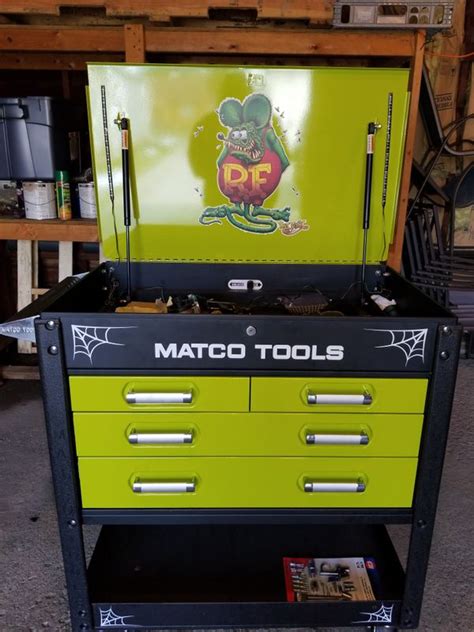 Matco rat fink tool box. 50% cotton/ 50% polyester. BUILD TOOL BOX. STUDENT PROGRAM 