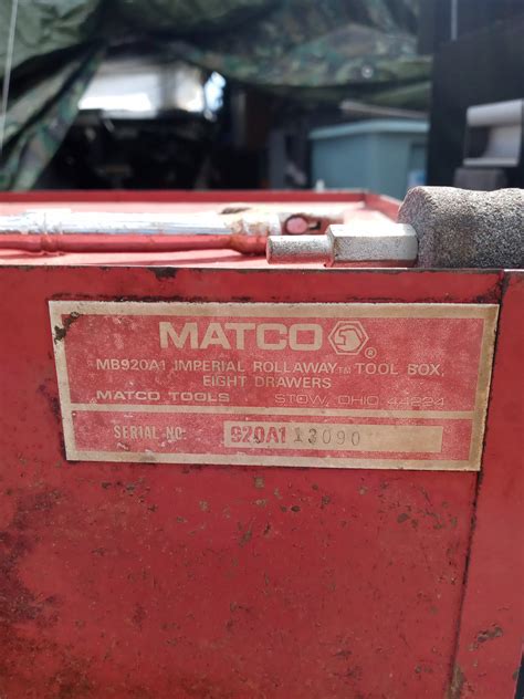 Matco tool box serial number lookup. 3. Press [OK] to configure this tool as a USB device. See Fig. . 6 (Note: The and shown in this figure are needed for inputting in Steps 4-6.) Serial Number Register Code 4. Launch the update tool, a screen similar to Fig. 7 will appear. 5. Type in the Serial Number. Click [Device Upgrade] to input the information and click [Submit] to enter ... 