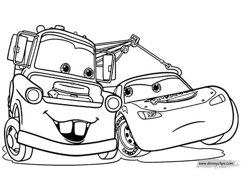 Mater Coloring Shee