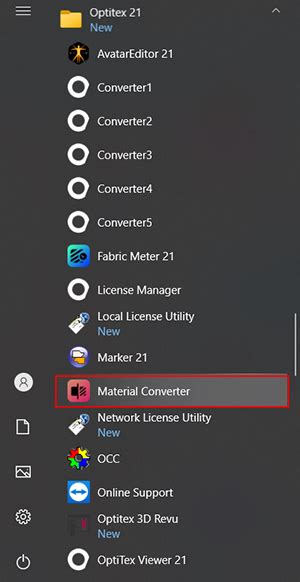 Material Converter - Optitex