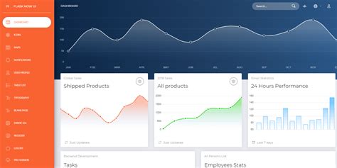 Material Dashboard Flask_UI设计_UI_UI教程Uimaker专注UI设计