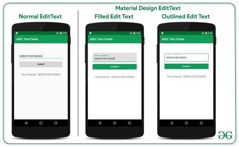 Material design android studio.  These components can be organized into five cat...