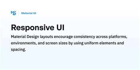 Material ui resizable. Responsive UI Material Design layouts encourage consistency acro...