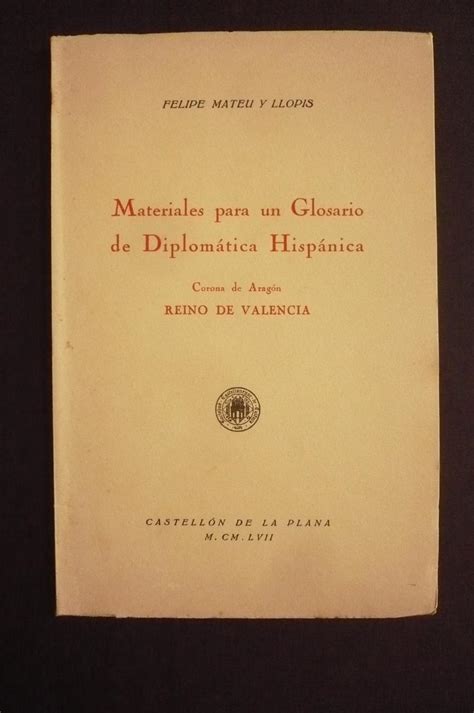 Materiales para un glosario de diplomática hispánica. - Giosue carducci e la stamperia livornese di francesco vigo.