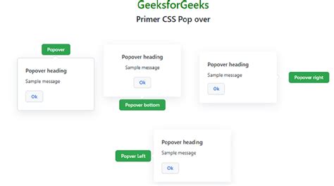 Materialize css popover.  Popover content can be controlled either declaratively using H...