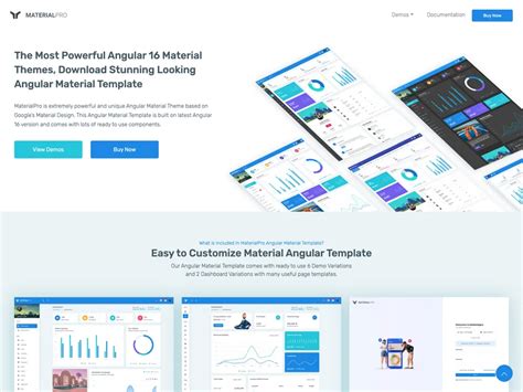 Materialpro Angular Lite Angular 12 Material Design Download