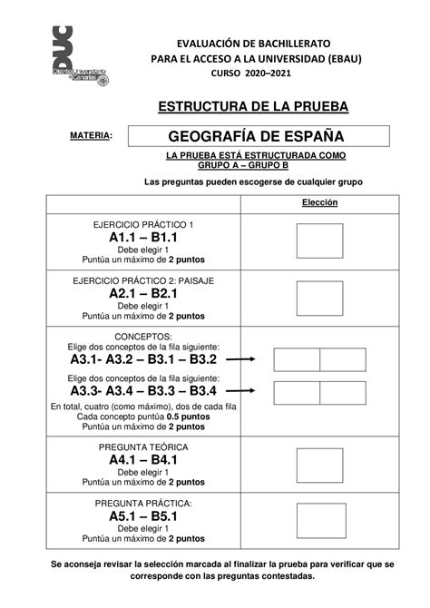 Materias de la EBAU: Geografía - Gobierno de Canarias