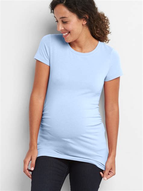 Maternity Pure Body Crewneck T-Shirt Gap