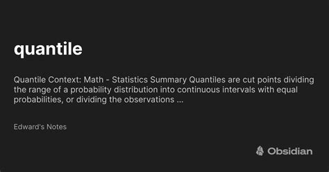 Math::CDF - Generate statistical probabilities and quantiles