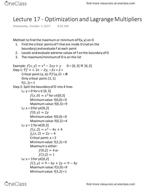 Math 1920 cornell. Final Exam Math 1920 December 12, 2011 8 questions; 150 points.Forfullcredit,youmustshowyourwork!Youmayuseanything that has been covered in class or in the book, as long as you show clearly what you are using. No calculators. Please start each question on a new page in your booklet! Good luck! 1. (15 points) Consider the function f(x,y,z)=x2y ... 