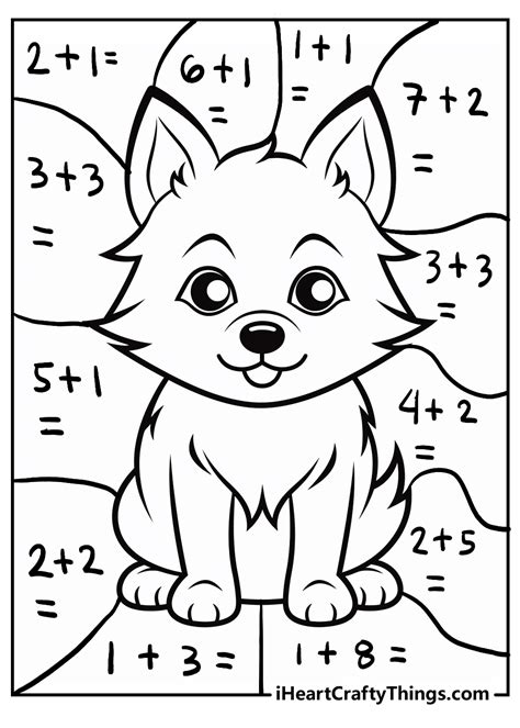 Math Coloring Page Homeicon Info