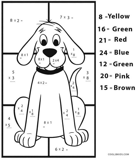 Math Coloring Pages Free