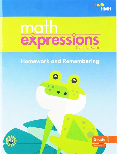 Math Expressions Homework And Remembering Consumable Volume 1 Grade 3