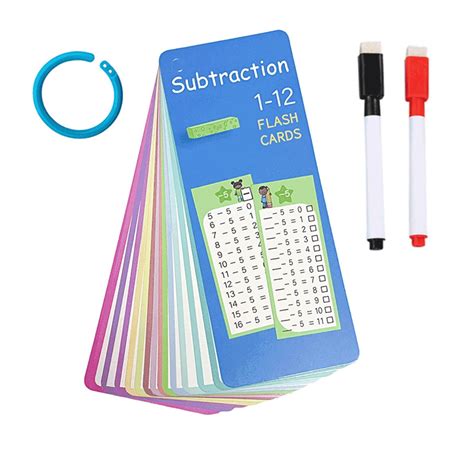 Math Flash Cards Addition, Subtraction, Multiplication and more