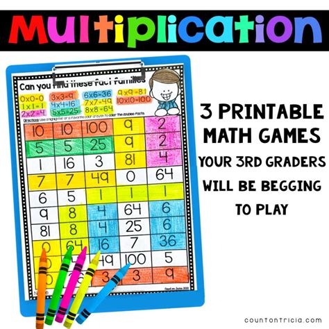 Math For Third Graders Games