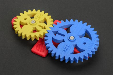 Math Gears free 3D Model 3D printable STL