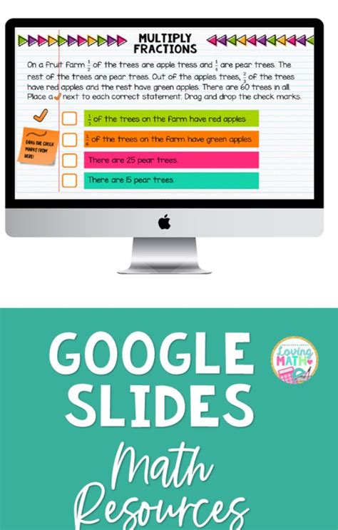 Math Google Slides An immersive guide by Loving Math