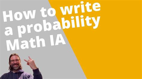 Math Ia Probability
