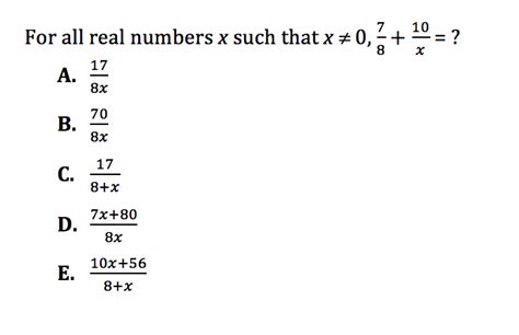 Math Questions On The Act