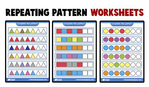Math Repeating Patterns Free Patterns
