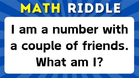 Math Riddles YouTube