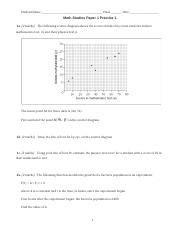 Math Studies Paper 1