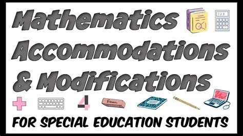 Math Teaching Modifications and YouTube