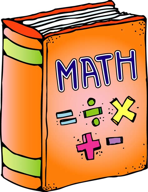 Math Textbook Clipart