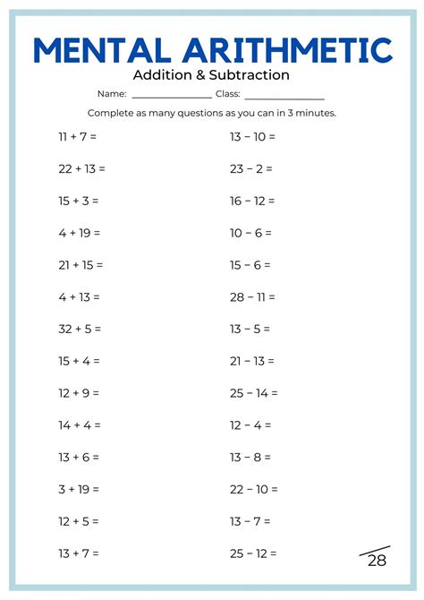 Math Worksheets - Math Worksheets