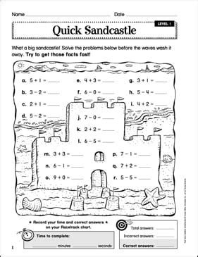 Math Worksheets From Scholastic