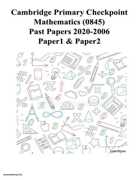Math checkpoint past papers.  Complete Cambridge Primary Checkpoint past papers ...