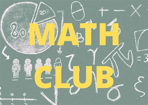 Math club. Math Cats would like to thank Roxanne Mushrall for sharing these Math Club ideas. She is a math-loving mom who started a great Math Club in Alaska. Please check back here in a few weeks, because we'll be adding more ideas for math club activities. If you start a Math Club, please write to us to tell us how it is going and what you are doing! 
