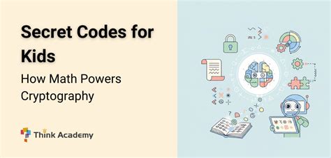 Math cryptography for kids.  The science that studies such secret communica...