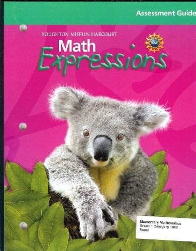 Math expressions assessment guide grade 1. - Leitfaden für mathematiklehrer der 6. klasse.