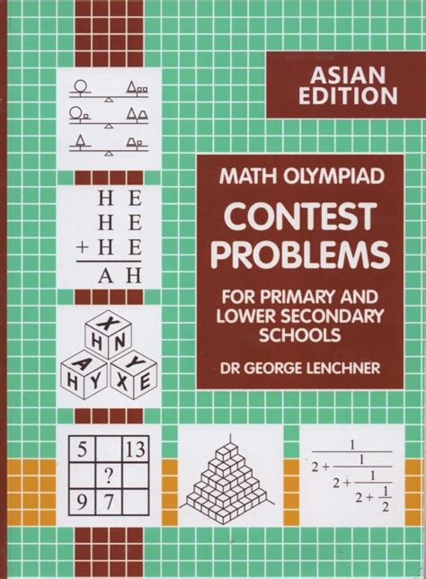 The Contest Problem Book 111 Annual High School Mathematics Examinations 1966-1972. Ccmpiled and with solutions by C. I: Salkind and J. M. Earl Mathematical Methods in Science by George Pdya International Mathematical Olympiads-1959-1977. Compiled and with solutions by S. L Greilzer The Mathematics of Games and Gambling by Edward W …. 
