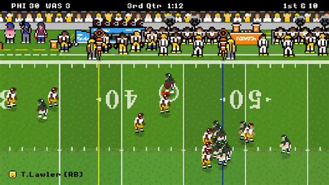 Retrobowl. Retro Bowl is an American football video game developed by New Star Games for the iOS and Android operating systems. A browser version is also available on some websites. The game was released in January 2020 and due to its exposure on the website TikTok it massively increased in popularity in late 2021. Page updated.. 