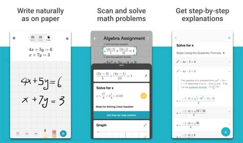 Algebra. Combine Like Terms Solve for a Variable Factor Expand Evaluate Fractions Linear Equations Quadratic Equations Inequalities Systems of Equations Matrices. Learn about algebra using our free math solver with step-by-step solutions.