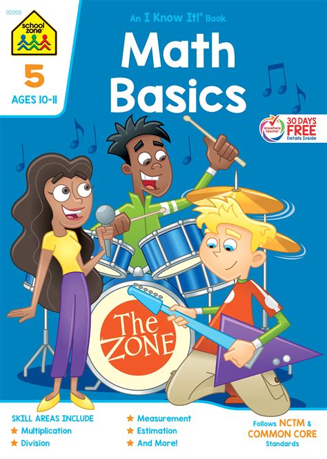 Read Online Math Basics Grade 5 By School Zone