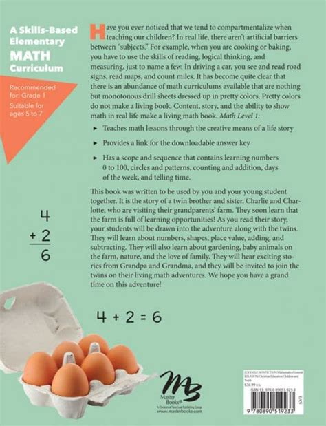 Full Download Math Level 1 Lessons For A Living Education By Angela Odell