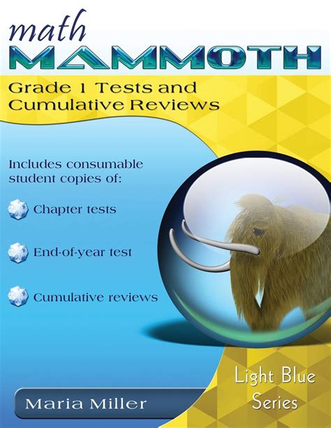 Read Math Mammoth Grade 1 Tests  Cumulative Reviews By Maria Miller