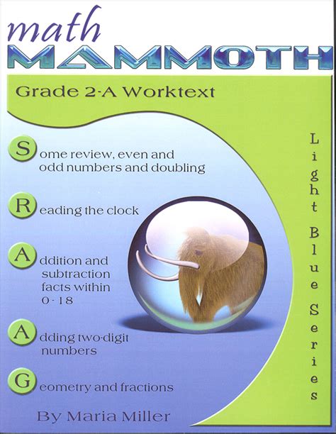 Read Online Math Mammoth Grade 2A Worktext By Maria Miller