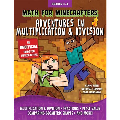 Read Online Math For Minecrafters Adventures In Multiplication  Division By Amanda Brack