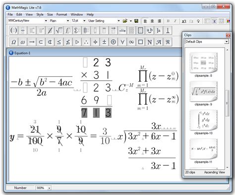 MathType: Interactive equation editor software - Timberlake