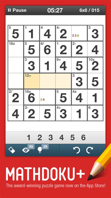 Mathdoku+ Sudoku Style Math & Logic Puzzle Game AppRecs