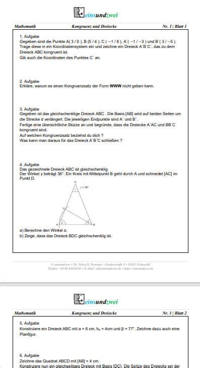 Mathe 7.Klasse Gymnasium Übungen 2024 - klassenubungen.com