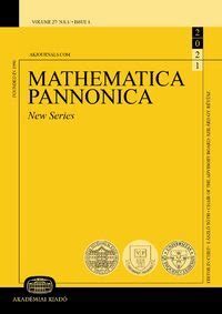 Mathematica Pannonica AKJournals