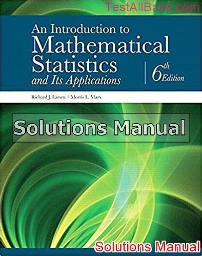 Mathematical And Applications To Introduction Solutions Statistics Its
