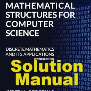 Mathematical Computer 6th Edition Solutions Structures Manual Science For