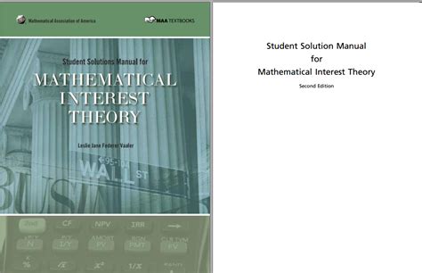 Mathematical interest theory solutions manual second edition. - Honda hrb 475 manuale di servizio.