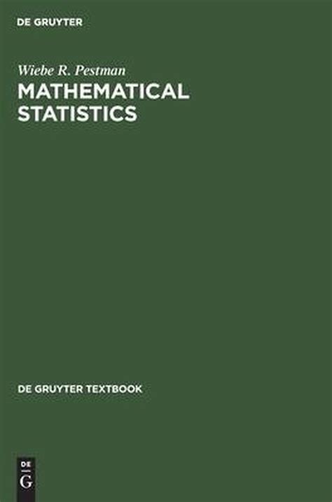 Mathematical statistics an introduction de gruyter textbook. - Schweden und die europ aische union: europadebatte und legitimit at.
